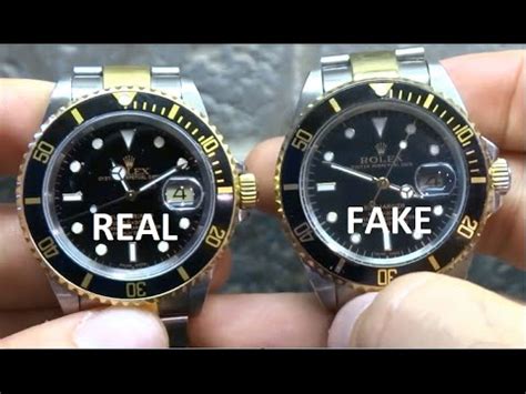 how can you see if a rolex is real|counterfeit rolex how to identify.